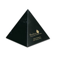 3" Pyramid Award - Jet Black